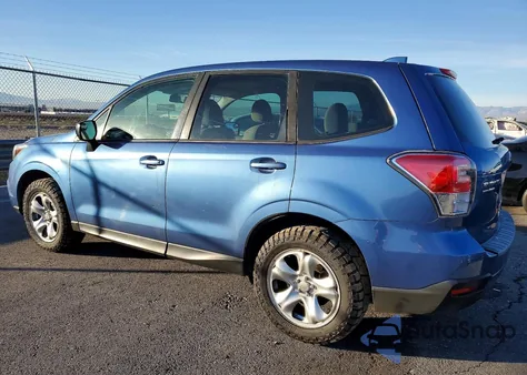 2017 Subaru Forester 2.5I z USA, uszkodzony, nr VIN JF2SJAAC1HH472887